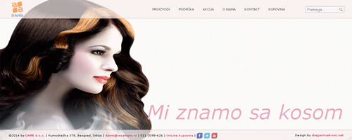 Damb d.o.o., profesionalna kozmetika i oprema za frizere, Beograd