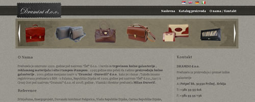 Dramini d.o.o. Priboj, Srbija