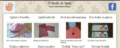 U Radu Je Spas, ručni rad kvalitet i dizajn